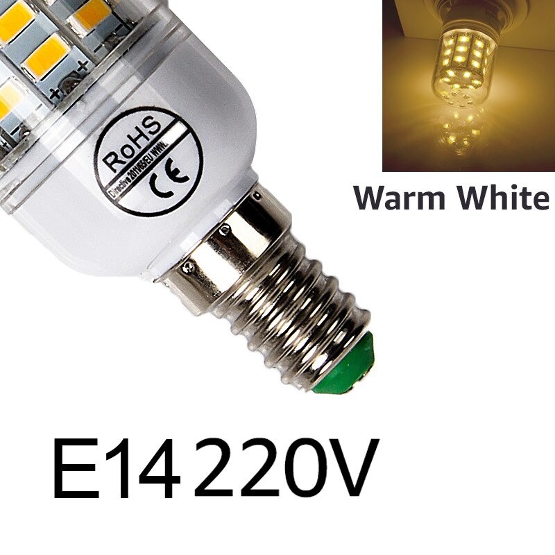 Lâmpada LED - iluminação residencial - E27 - E14 - 220V