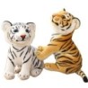 Tigre branco - brinquedo de pelúcia