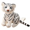 Tigre branco - brinquedo de pelúcia