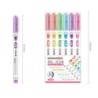 Roller pen - art maker highlighter - with patterns - stars - wave - clouds - hearts - 6 piecesPens & Pencils