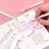 Roller pen - art maker highlighter - with patterns - stars - wave - clouds - hearts - 6 piecesPens & Pencils
