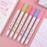 Roller pen - art maker highlighter - with patterns - stars - wave - clouds - hearts - 6 piecesPens & Pencils