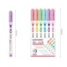 Roller pens - artistic highlighters - with patterns - stars - lines - clouds - hearts - 6 piecesPens & Pencils