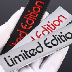 Adesivo de carro 3D - emblema de metal - LIMITED EDITION