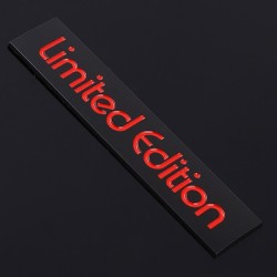 Adesivo de carro 3D - emblema de metal - LIMITED EDITION