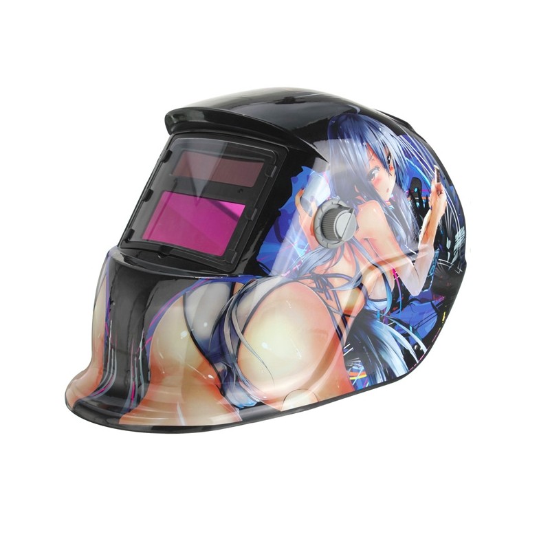 Auto darkening welding helmet - Solar - sexy girlHelmets
