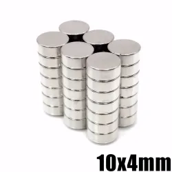 N35 - ímã de neodímio - disco redondo forte - 10mm * 4mm