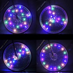 Luz de raios de bicicleta - LED - à prova d'água