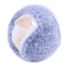 Warm winter earmuffs - foldable - knitted wool / plushHats & Caps