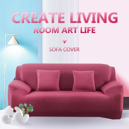 Elastic / stretchable sofa cover - universal - L-shape - 1-seat sofaSofa covers