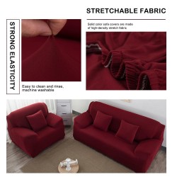 Elastic / stretchable sofa cover - universal - L-shape - 1-seat sofaSofa covers