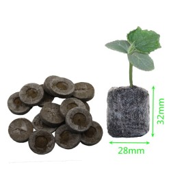 Soil block - peat for planting plants - 8 piecesGarden