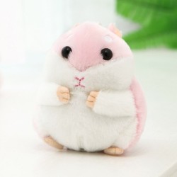Fluffy fur mini hamster - keychainKeyrings