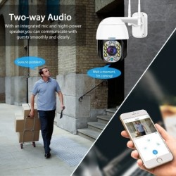Security CCTV camera - night vision - outdoor - WiFi - 2MP - PTZ - HD - 1080PSecurity cameras