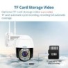 Security CCTV camera - night vision - outdoor - WiFi - 2MP - PTZ - HD - 1080PSecurity cameras