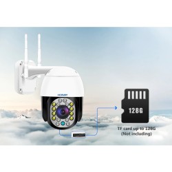 Security CCTV camera - night vision - outdoor - WiFi - 2MP - PTZ - HD - 1080PSecurity cameras