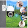 Security CCTV camera - night vision - outdoor - WiFi - 2MP - PTZ - HD - 1080PSecurity cameras