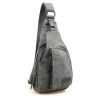 Mochila de lona masculina - bolsa de ombro / tiracolo