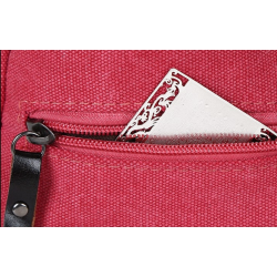 Mochila de lona masculina - bolsa de ombro / tiracolo