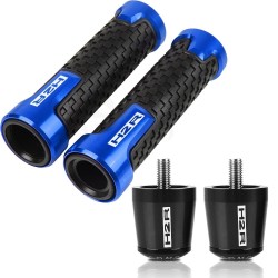 Guiador moto / extremidades - plugues de alumínio - 22 mm - conjunto
