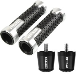 Guiador moto / extremidades - plugues de alumínio - 22 mm - conjunto