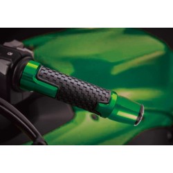 Guiador moto / extremidades - plugues de alumínio - 22 mm - conjunto