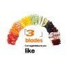 Manual vegetables / fruits slicer - cutter - graterMills - Grinders