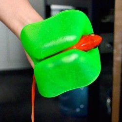 Luva de pesca de silicone - antiderrapante