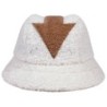 Lamb wool hat - bucket type - arrow symbol printHats & caps