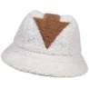 Lamb wool hat - bucket type - arrow symbol printHats & caps