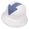 Lamb wool hat - bucket type - arrow symbol printHats & caps