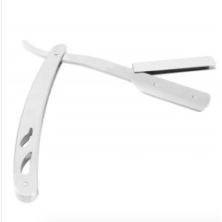 Barber razor - folding knife with 10 bladesShaving