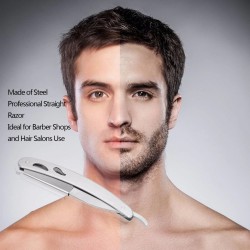 Barber razor - folding knife with 10 bladesShaving