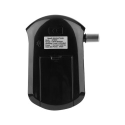 Bafômetro digital profissional - testador de alcoolemia - LCD - com 5 bocais