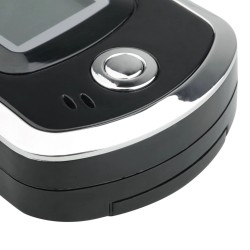 Bafômetro digital profissional - testador de alcoolemia - LCD - com 5 bocais