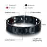 Pulseira de terapia magnética - emagrecedora / energética - 4000 Gauss - aço inoxidável