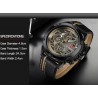 Naviforce - relógio Quartz esportivo - à prova d'água - pulseira de couro