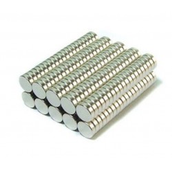 N35 - ímã de neodímio - disco redondo - 4mm * 2mm - 100 peças