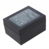 Carregador de bateria - slot duplo - com cabo USB - para GoPro 5/6/7