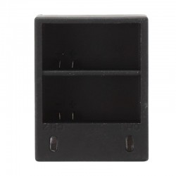 Carregador de bateria - slot duplo - com cabo USB - para GoPro 5/6/7