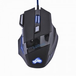 Optical gaming mouse with LED - USB wired - 5500DPI - 7 buttonsMouses
