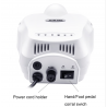 Broca de unhas profissional - controle de velocidade - manicure / pedicure - conjunto com brocas - 15W