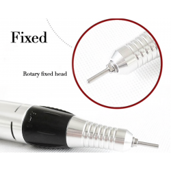Broca de unhas profissional - controle de velocidade - manicure / pedicure - conjunto com brocas - 15W