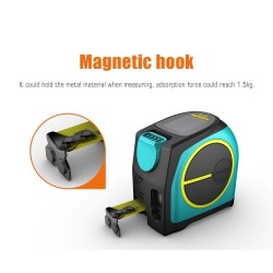 DT10 - 2-in-1 laser rangefinder - with digital LCD display - measuring tapeMeasurement