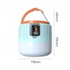 Camping / luz de tenda - portátil - solar - LED - lâmpada externa super brilhante - com controle remoto - à prova d'água