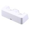 Carregador duplo - indicador LED - para controle Wii - com 2 baterias