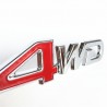 adesivo de carro 4WD - emblema de metal 3D