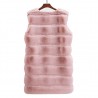 Elegant sleeveless coat - fur vestJackets
