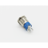 Metal push button switch - self-lock - LED - 16mmSwitches