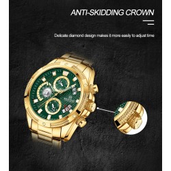 NAVIFORCE - luxury sports watch - Quartz - waterproof - stainless steelWatches
